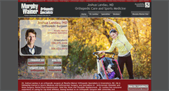 Desktop Screenshot of drjoshualandau.com